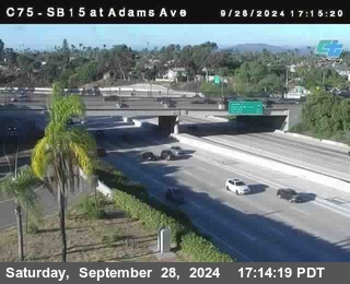 SB 15 at Adams Ave (On Ramp)