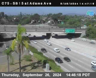 SB 15 at Adams Ave (On Ramp)