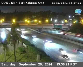 SB 15 at Adams Ave (On Ramp)