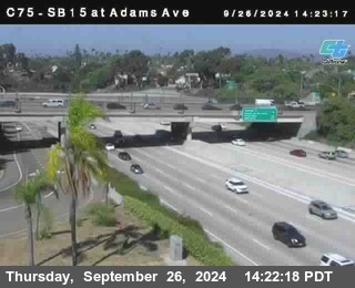 SB 15 at Adams Ave (On Ramp)