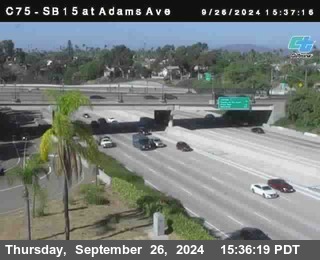 SB 15 at Adams Ave (On Ramp)