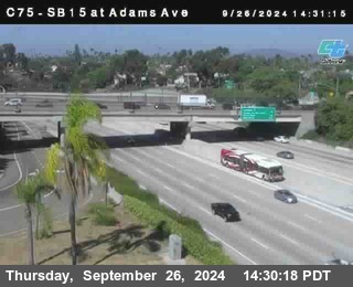 SB 15 at Adams Ave (On Ramp)