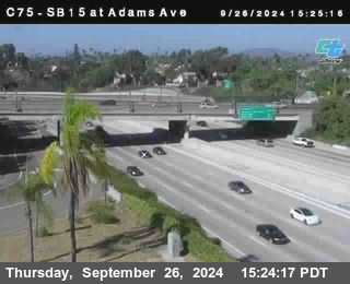 SB 15 at Adams Ave (On Ramp)