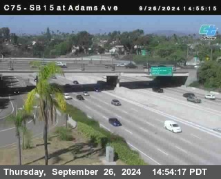 SB 15 at Adams Ave (On Ramp)