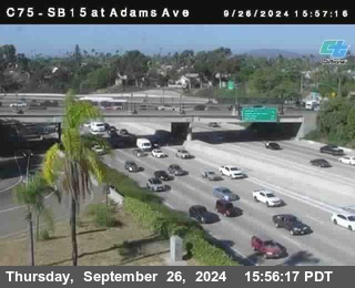 SB 15 at Adams Ave (On Ramp)