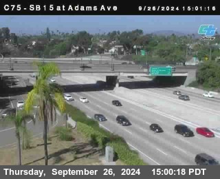 SB 15 at Adams Ave (On Ramp)