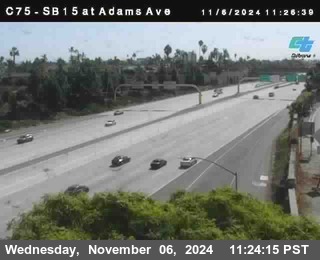 SB 15 at Adams Ave (On Ramp)