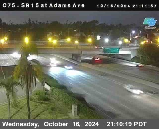 SB 15 at Adams Ave (On Ramp)