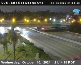 SB 15 at Adams Ave (On Ramp)