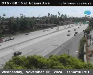 SB 15 at Adams Ave (On Ramp)