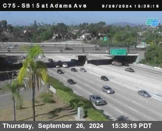 SB 15 at Adams Ave (On Ramp)