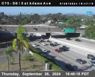 SB 15 at Adams Ave (On Ramp)