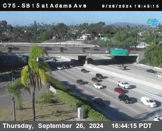 SB 15 at Adams Ave (On Ramp)