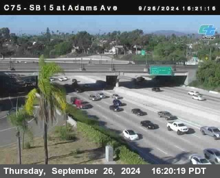 SB 15 at Adams Ave (On Ramp)