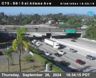 SB 15 at Adams Ave (On Ramp)