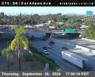 SB 15 at Adams Ave (On Ramp)