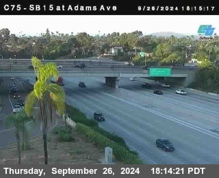 SB 15 at Adams Ave (On Ramp)