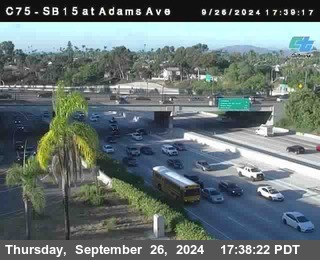 SB 15 at Adams Ave (On Ramp)