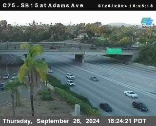 SB 15 at Adams Ave (On Ramp)