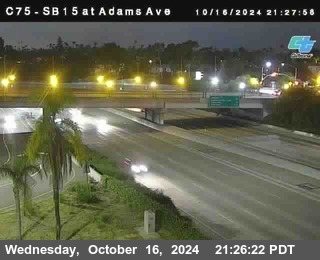 SB 15 at Adams Ave (On Ramp)