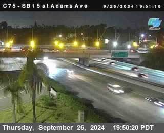 SB 15 at Adams Ave (On Ramp)