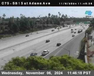 SB 15 at Adams Ave (On Ramp)