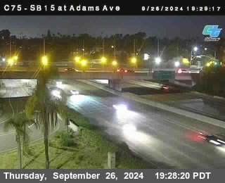 SB 15 at Adams Ave (On Ramp)