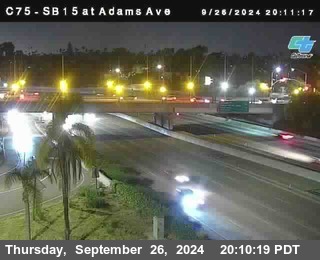 SB 15 at Adams Ave (On Ramp)