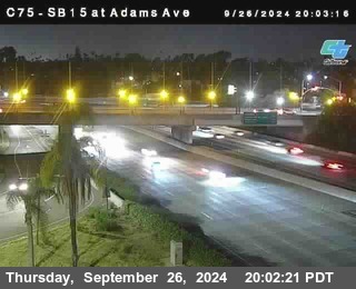 SB 15 at Adams Ave (On Ramp)