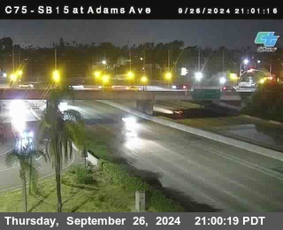 SB 15 at Adams Ave (On Ramp)