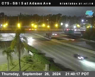 SB 15 at Adams Ave (On Ramp)