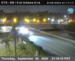 SB 15 at Adams Ave (On Ramp)