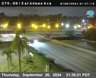 SB 15 at Adams Ave (On Ramp)