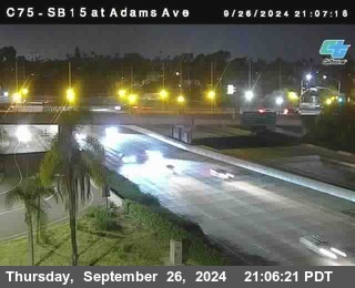 SB 15 at Adams Ave (On Ramp)