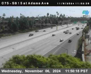 SB 15 at Adams Ave (On Ramp)