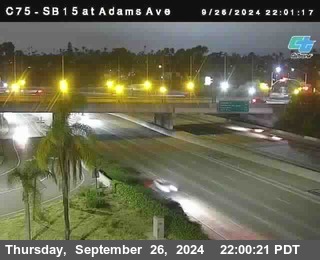 SB 15 at Adams Ave (On Ramp)