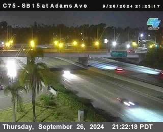 SB 15 at Adams Ave (On Ramp)