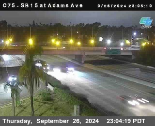 SB 15 at Adams Ave (On Ramp)