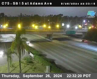 SB 15 at Adams Ave (On Ramp)