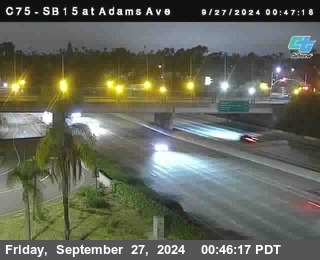 SB 15 at Adams Ave (On Ramp)