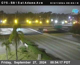 SB 15 at Adams Ave (On Ramp)