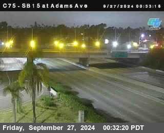 SB 15 at Adams Ave (On Ramp)