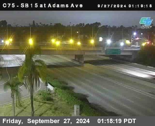 SB 15 at Adams Ave (On Ramp)