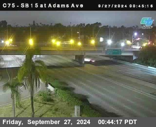 SB 15 at Adams Ave (On Ramp)