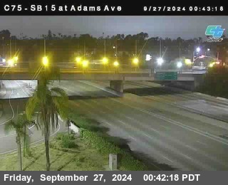 SB 15 at Adams Ave (On Ramp)