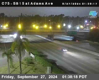 SB 15 at Adams Ave (On Ramp)