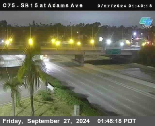 SB 15 at Adams Ave (On Ramp)