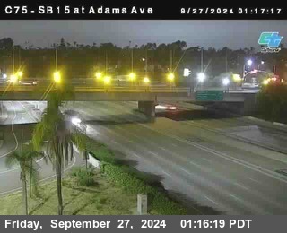 SB 15 at Adams Ave (On Ramp)