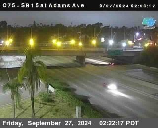 SB 15 at Adams Ave (On Ramp)