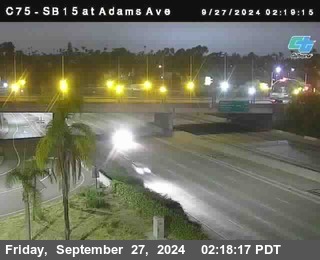 SB 15 at Adams Ave (On Ramp)